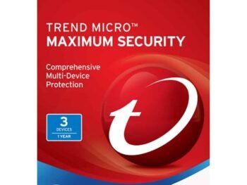 TREND MICRO Maximum Security 3 Devices | 1 Year - Digital Licence