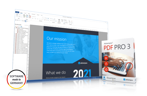 Ashampoo® PDF Pro 3 for Windows Lifetime License ESD Official Download