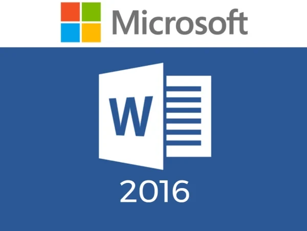 Microsoft Word 2016 License for Windows One Time Purchase 1 PC License Banner