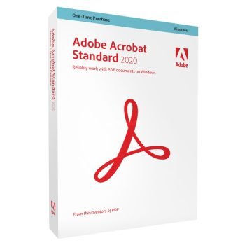 Adobe Acrobat Standard 2020 for Windows ( Download ) Lifetime License for 1 PC ( Non Subscription )
