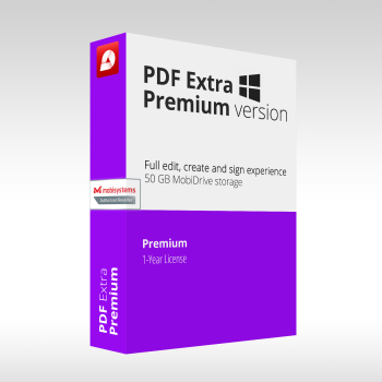 PDF Extra Premium for Windows - Edit, Protect, Annotate, Fill and Sign PDFs - 1 Year 1 User - SoftwareHUBS Authorized Reseller