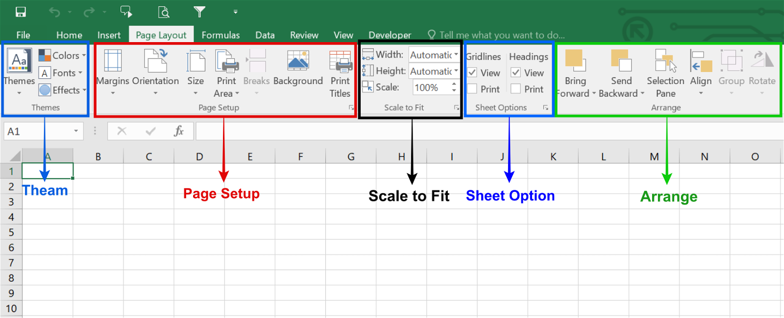 Changing Page Orientation2