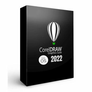 Corel CorelDRAW Graphics Suite 2022 Lifetime License for Mac - 1 User (One-time Purchase License) - Official Download