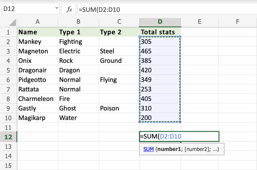 Essential Excel Functions2