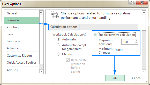 Excel Formulas Not Updating6