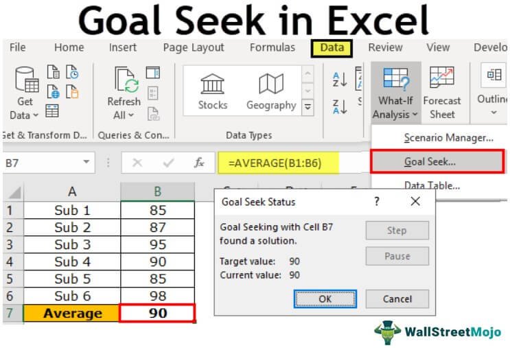 Excel Goal4