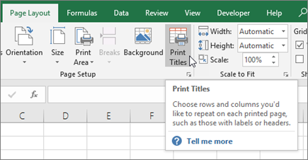 Print Excel Titles3