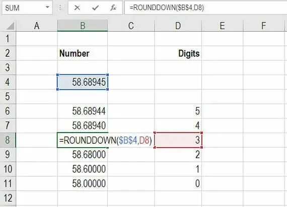 Mastering the ROUNDDOWN Function in Excel: An In-Depth Guide – 2024