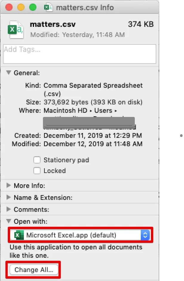 Make Excel the Default Program on Mac | Excel for Mac