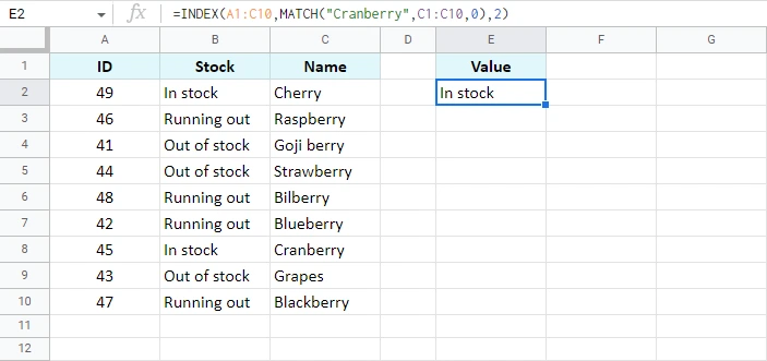 VLOOKUP to INDEX-MATCH