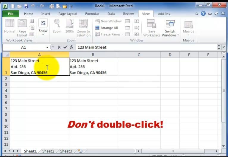 Excel Tips: Learn How to Insert a Line Break Within a Single Cell – 2024