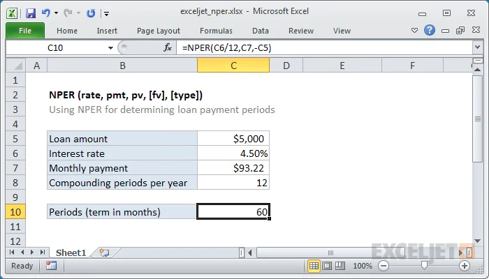 NPER Function3