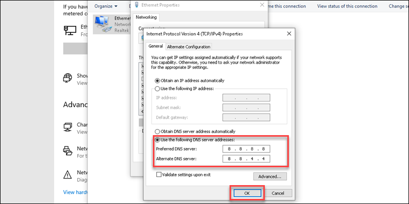 Resolve the DNS4