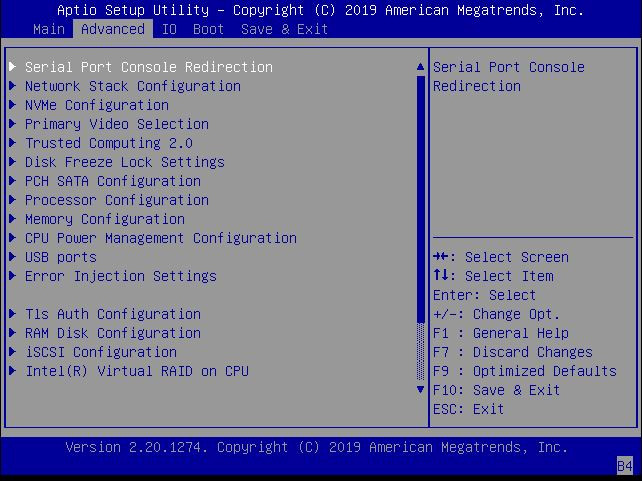 Server Configuration Details9