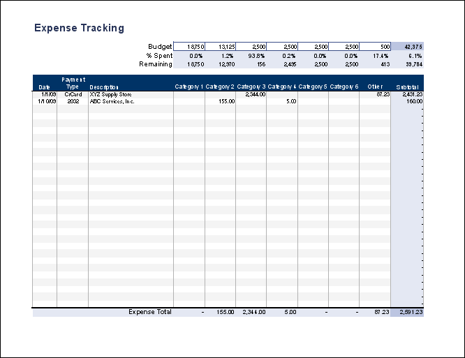 Tracking Spreadsheet2