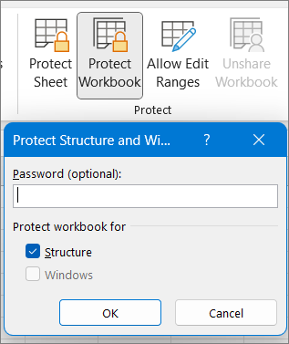 Secure an Excel File20