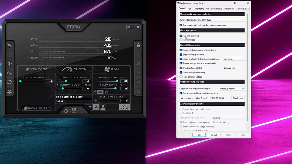 MSI Afterburner40