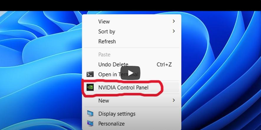 NVIDIA Control Panel Not Opening50