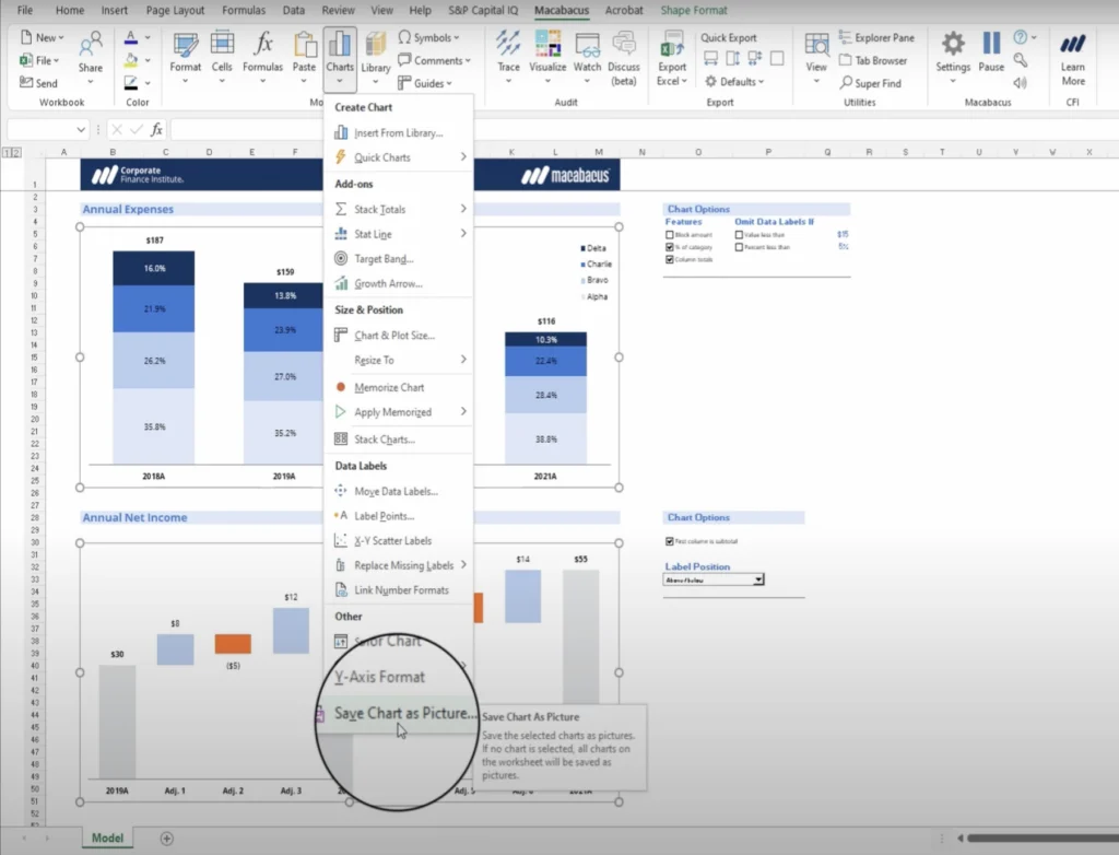 How to Export an Excel Chart as an Image – 2024