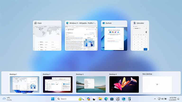 Manage Multiple Desktops5