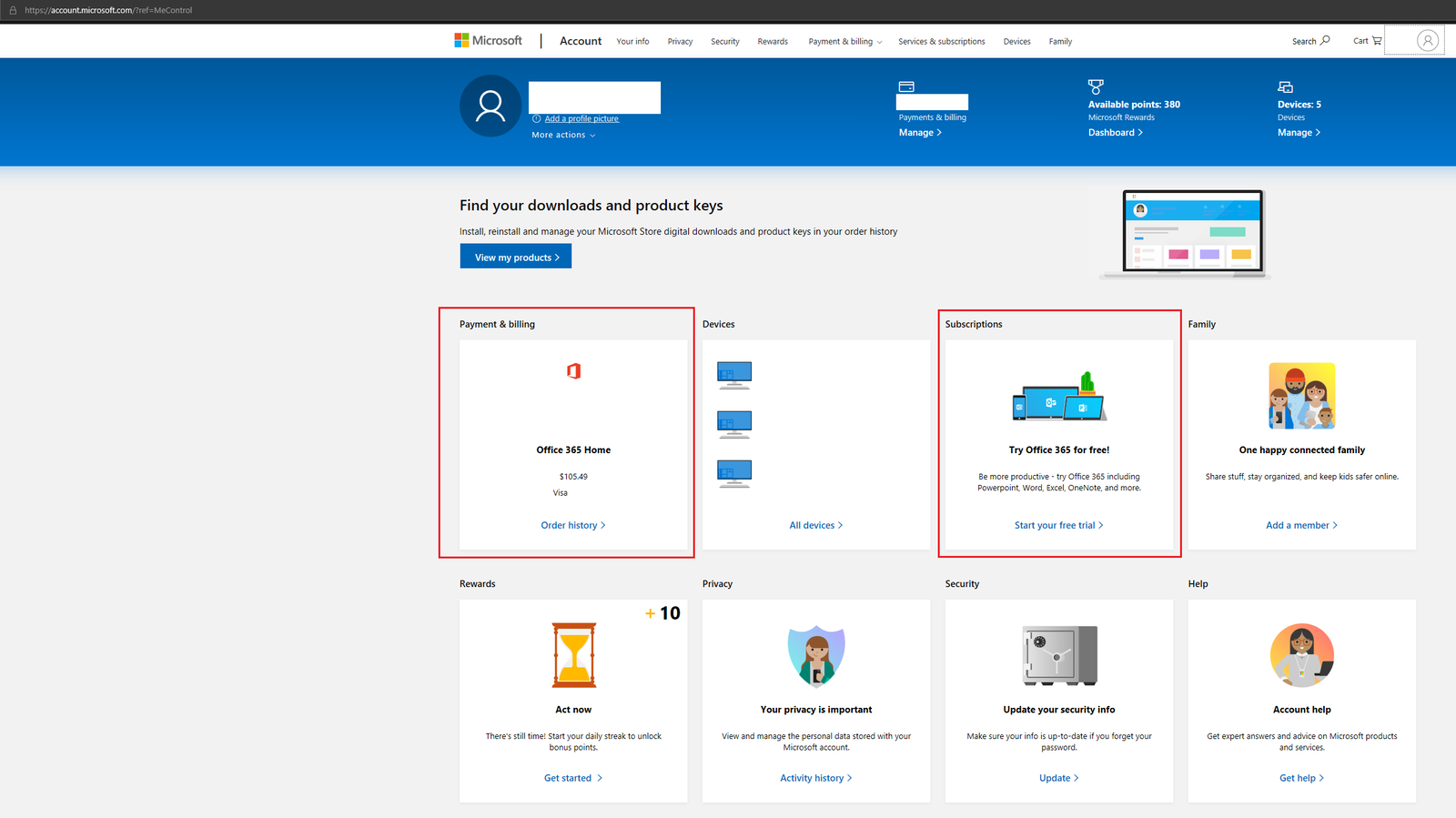 Merging Microsoft Accounts