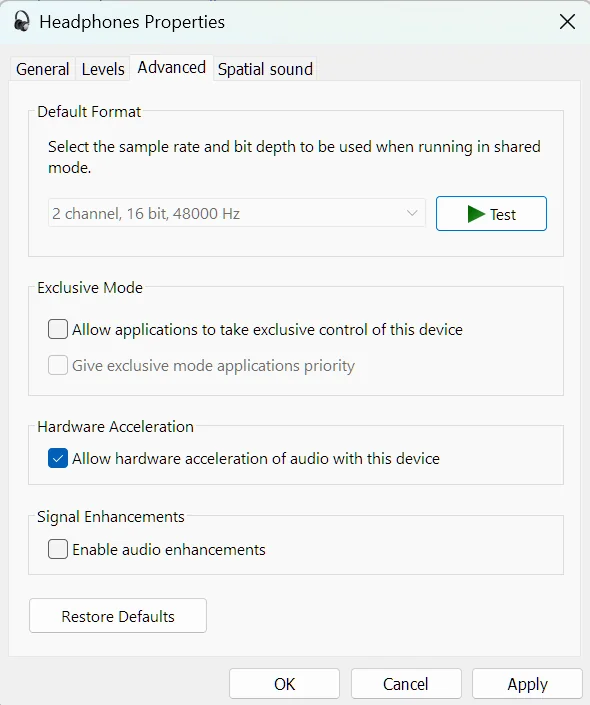 Audio Device Graph