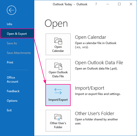 How to Export Contacts from Microsoft Outlook – 2024