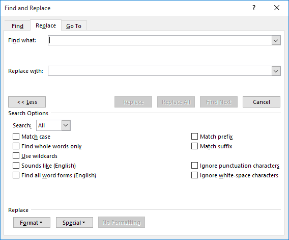 How to Search and Replace Text in Word – 2024