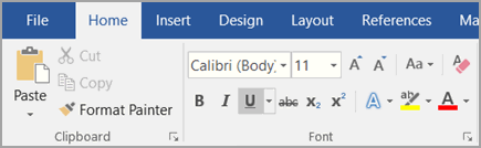 How to Apply Bold, Italic, or Underline Formatting to Text in Word – 2024