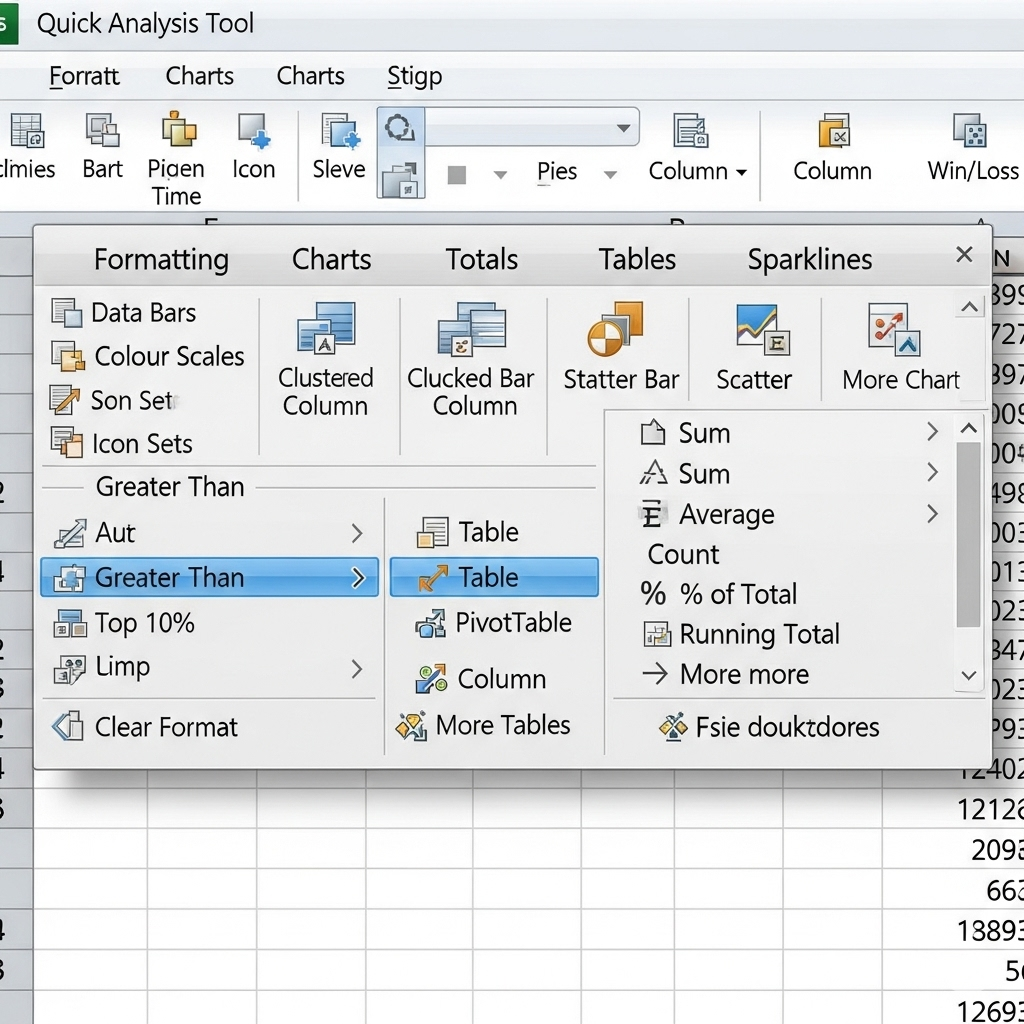 Excel Quick Analysis Tool: Simplify Your Data Analysis with Ease - 2025 19 Excel Quick Analysis Tool4