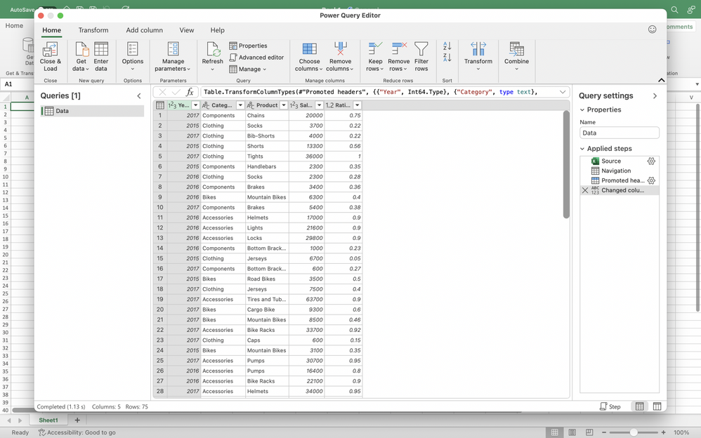 Power Query in Excel for Mac: Comprehensive Guide to Data Analysis – 2025