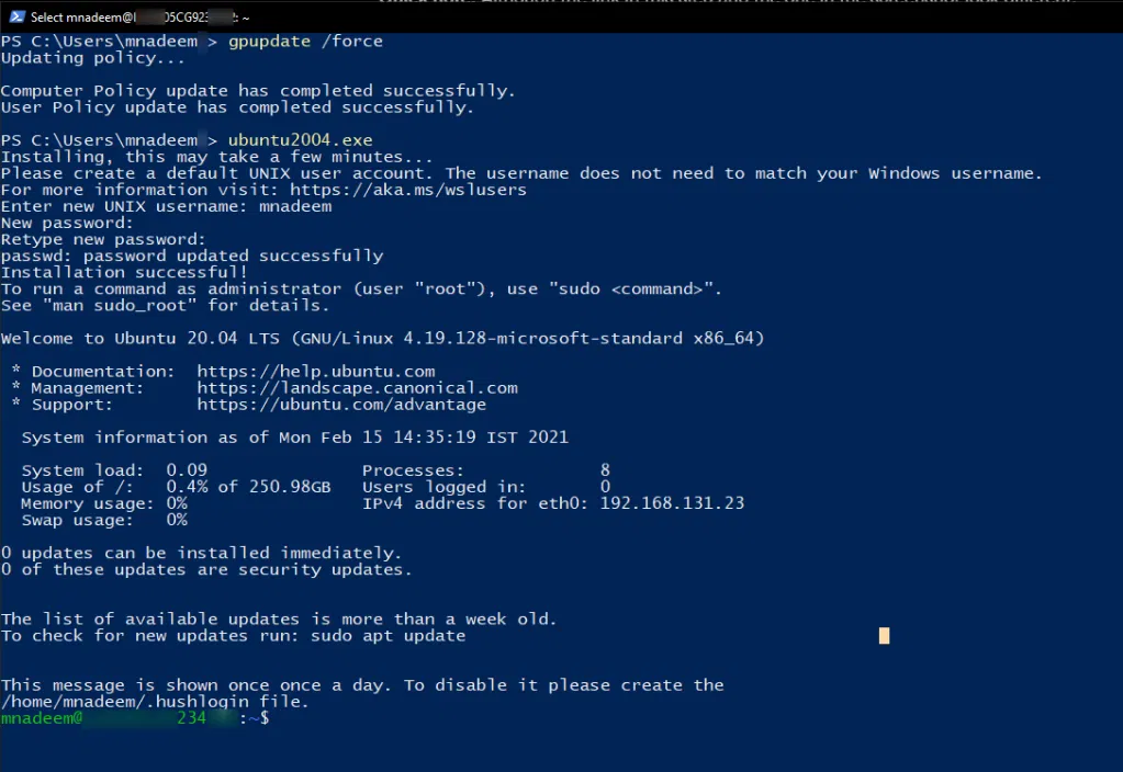How to Fix the 0x80070032 Error in WslRegisterDistribution