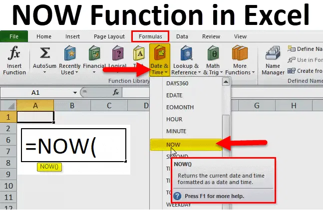 How to Utilize the NOW Function in Excel for Retrieving the Current Date and Time – 2024