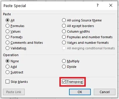 Step-by-Step Guide to Transposing Rows and Columns in Excel – 2024