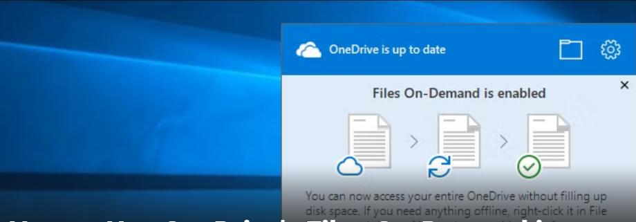 How to Use OneDrive Files On-Demand to Synchronize Files – 2025