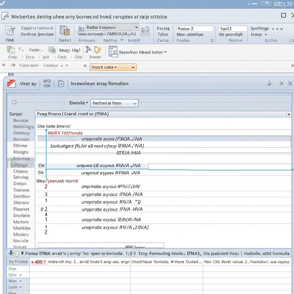 How to Resolve the Excel Error: “Array Value Not Found” – 2025