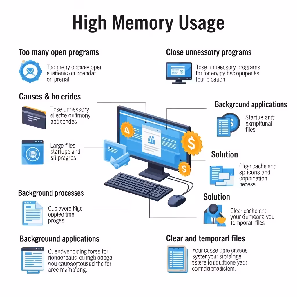 High Memory Usage: Causes and Effective Fixes – 2025