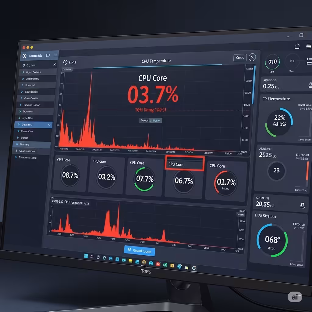 Checking CPU Heat Levels in Windows 10/11