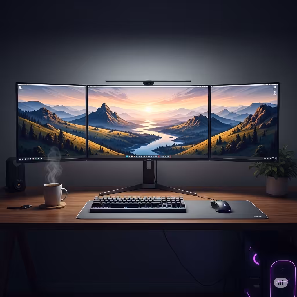 How to Configure Triple Monitor Setup on Windows 11/10