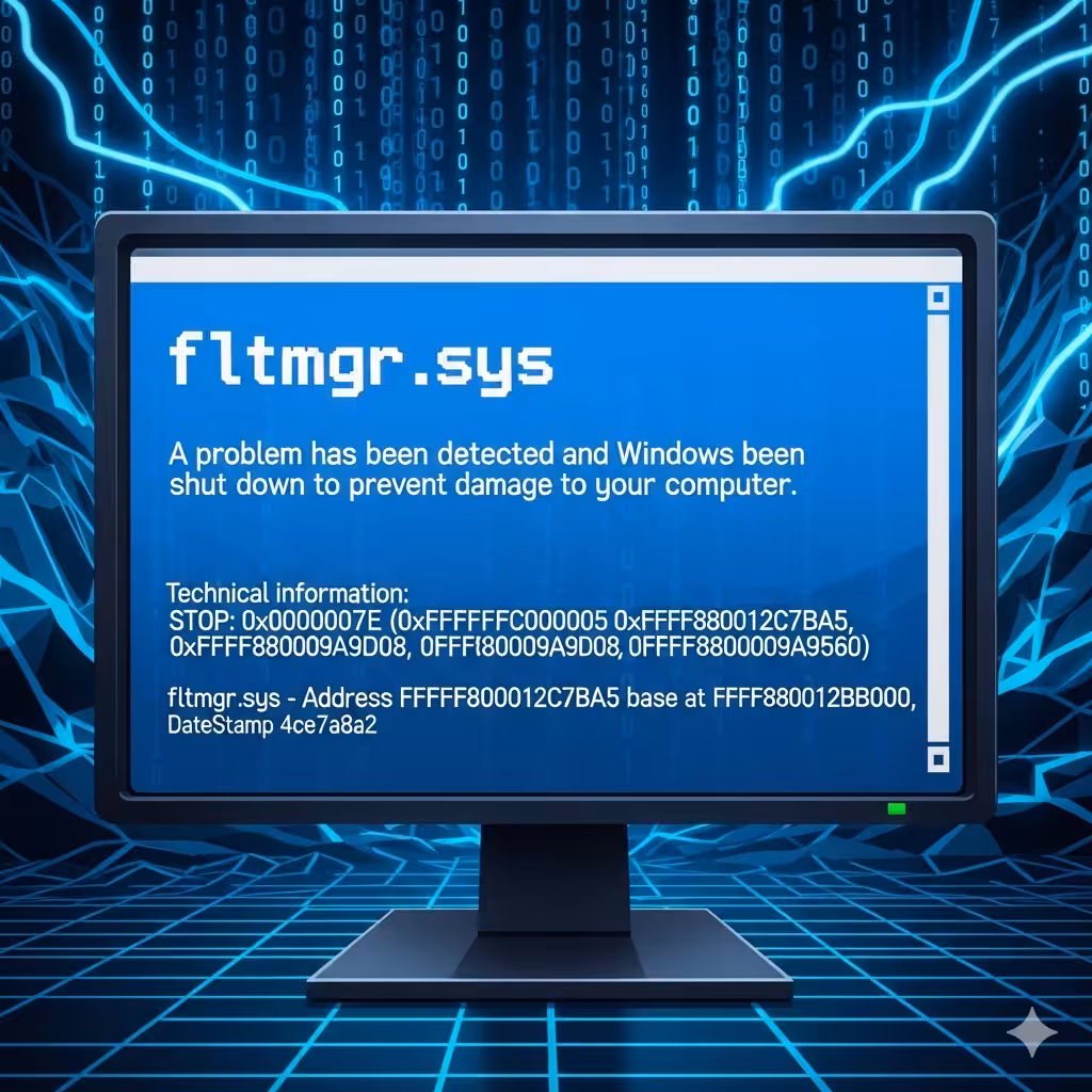 How to Resolve the “fltmgr.sys” Blue Screen Problem on Windows 10
