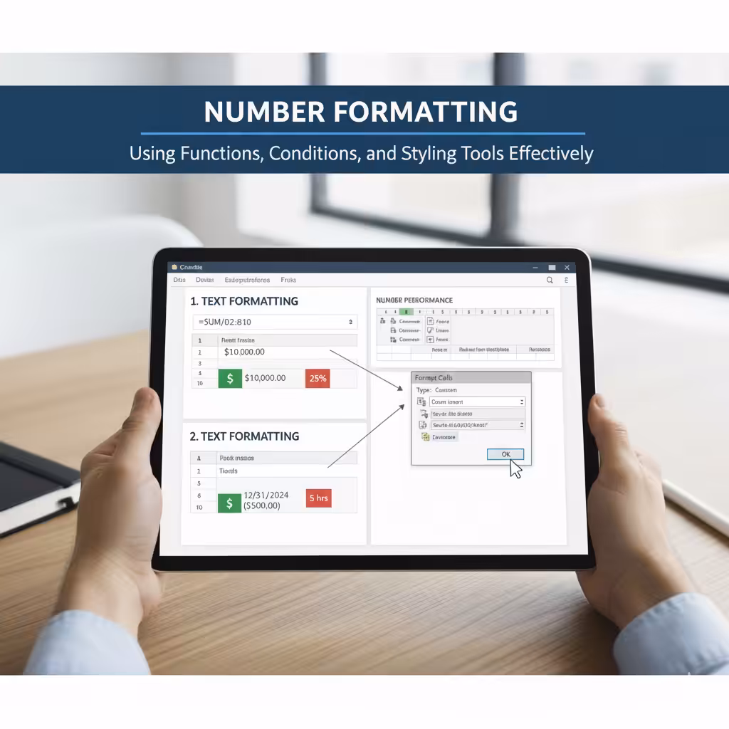 Excel Formatting Explained: Using Functions, Conditions, and Styling Tools Effectively – 2025