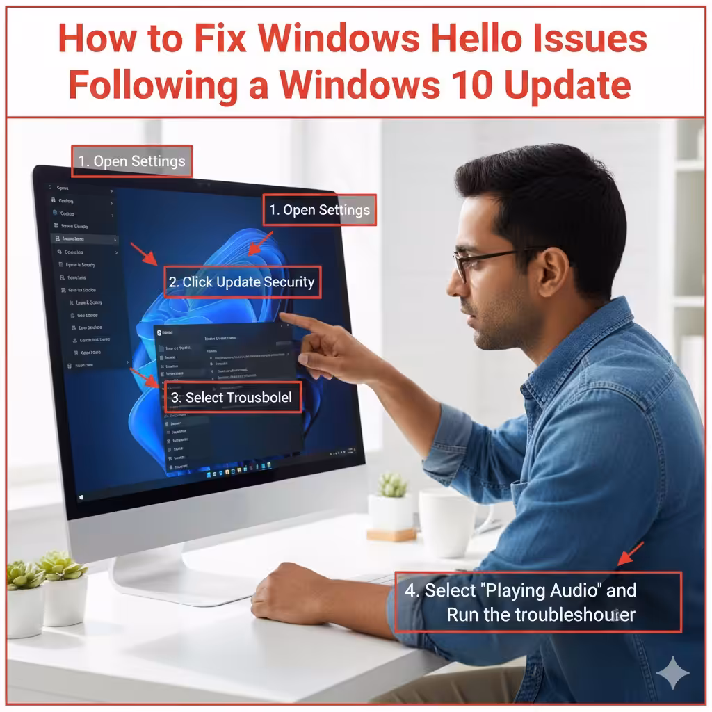 Fixing Windows Hello Issues Following a Windows 10 Update