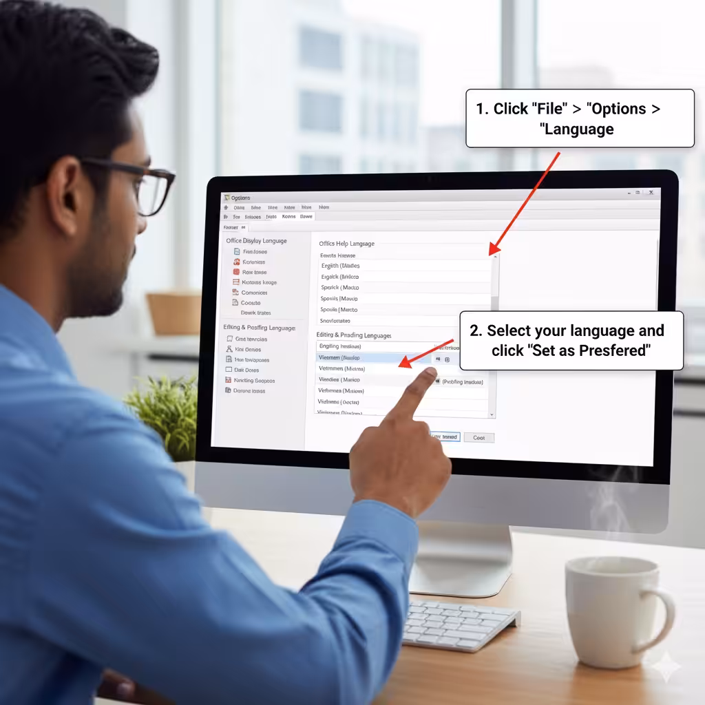 Steps to Install Language Packs for Microsoft Office – 2025