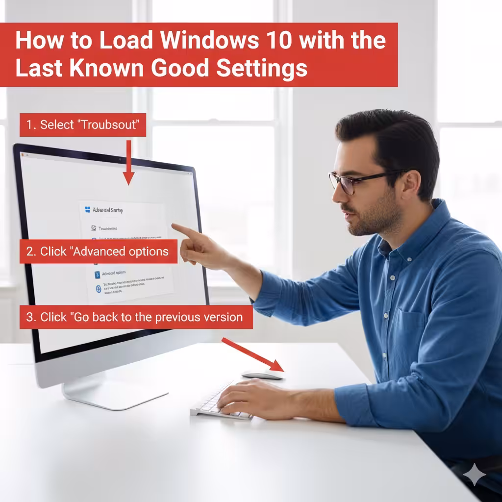 How to Load Windows 10 with the Last Known Good Settings