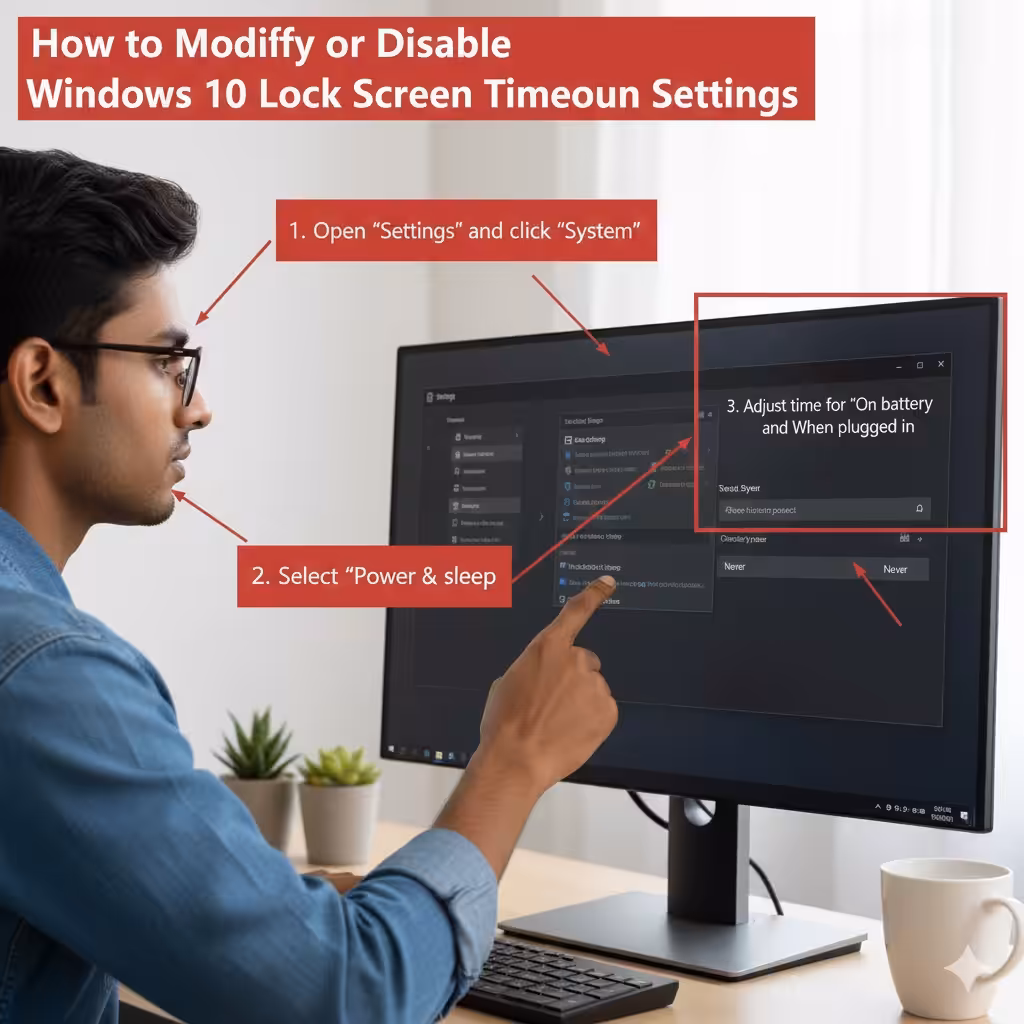 How to Modify or Disable Windows 10 Lock Screen Timeout Settings