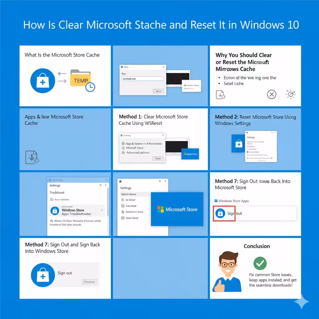 How to Clear Microsoft Store Cache and Reset It in Windows 10