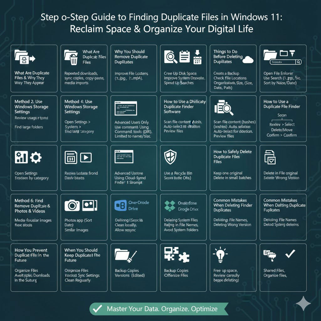 Step-by-Step Guide to Finding Duplicate Files in Windows 11