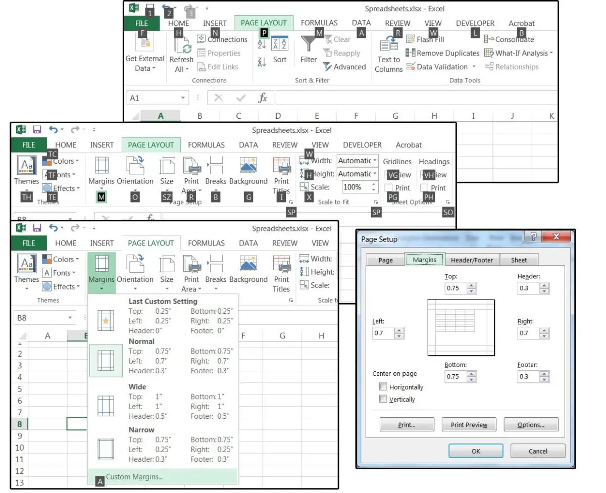 Excel Keyboard Shortcuts2