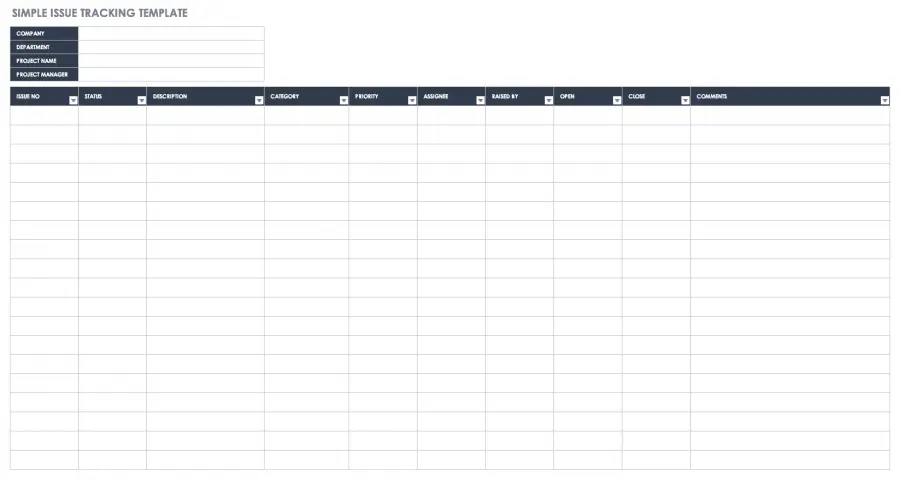 Excel Templates7