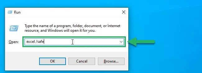 Excel in Safe Mode3
